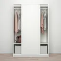 IKEA KLEPPSTAD КЛЕППСТАД, гардероб із розсувними дверцятами, білий, 117x176 см 904.372.38 фото thumb №5