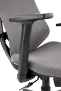Крісло комп'ютерне офісне обертове HALMAR RUBIO сірий/чорний фото thumb №3