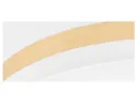 BRW Стельовий тканинний світильник Gloria на 2 точки біло-золотий 091236 фото thumb №3
