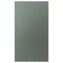 IKEA BODARP БОДАРП, фронтальна панель посудомийної маш, сіро-зелений, 45x80 см 404.355.57 фото thumb №1