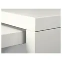 IKEA MALM МАЛЬМ, письмовий стіл із висувною панеллю, білий, 151x65 см 702.141.92 фото thumb №5