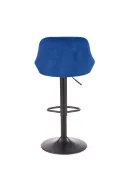 Барний стілець HALMAR H101 хокер темно-синій фото thumb №8