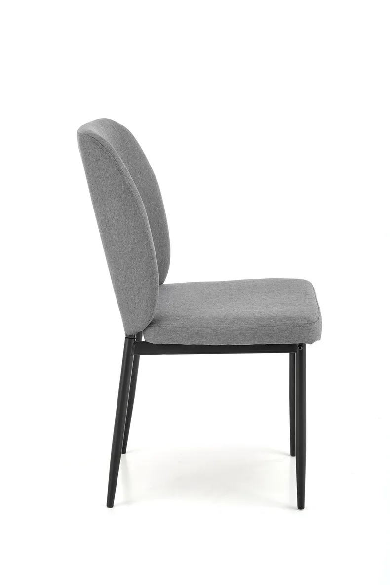Столовий комплект HALMAR JASPER Стіл + 4 стільці, Сірий фото №9