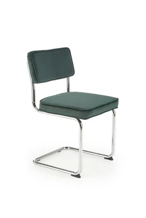 Кухонний стілець HALMAR K510 темно-зелений фото