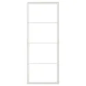 IKEA SKYTTA СКЮТТА, рама розсувних дверцят, білий, 77x196 см 604.977.28 фото thumb №1