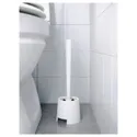 IKEA BOLMEN БОЛЬМЕН, щетка для туалета / держатель, белый 201.595.22 фото thumb №2