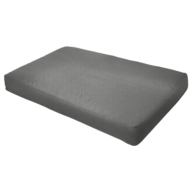 IKEA FRÖSÖN ФРОСОН, чохол подушки для сидіння, темно-сірий зовнішній вигляд, 124x62 см 205.268.79 фото №1