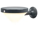 BRW Вуличний світлодіодний настінний світильник Endura Style 23,1 см з датчиком день/ніч чорний 093693 фото thumb №1