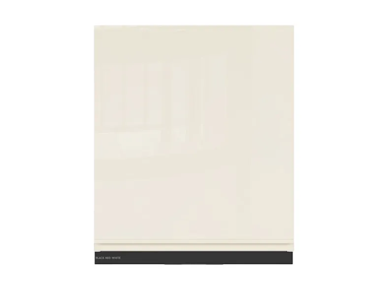 BRW Верхня кухонна шафа 60 см з витяжкою ліворуч магнолія глянець, альпійський білий/магнолія глянець FH_GOO_60/68_L_FL_BRW-BAL/XRAL0909005/CA фото №1