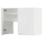IKEA METOD МЕТОД, навесной шкаф д / вытяжки / полка / дверь, белый / Воксторп матовый белый, 80x60 см 295.044.15 фото