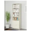 IKEA BRIMNES БРІМНЕС, книжкова шафа, білий, 60x190 см 903.012.25 фото thumb №2