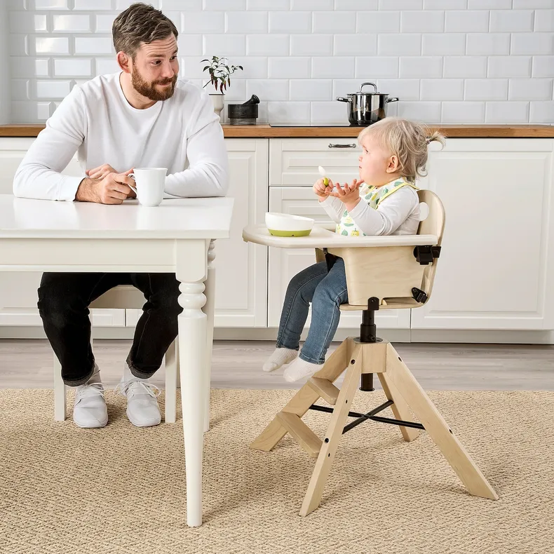 IKEA GRÅVAL ГРОВАЛЬ, дитяч стіл/стільчик д/год зі стільн, береза 893.366.74 фото №2