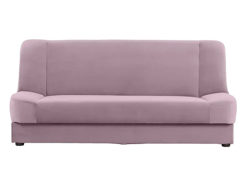 BRW Трехместный диван-кровать Lami с бархатным ящиком для хранения розовый, Ривьера 62 Розовый WE-LAMI-3K-G2_BACBFA фото №1