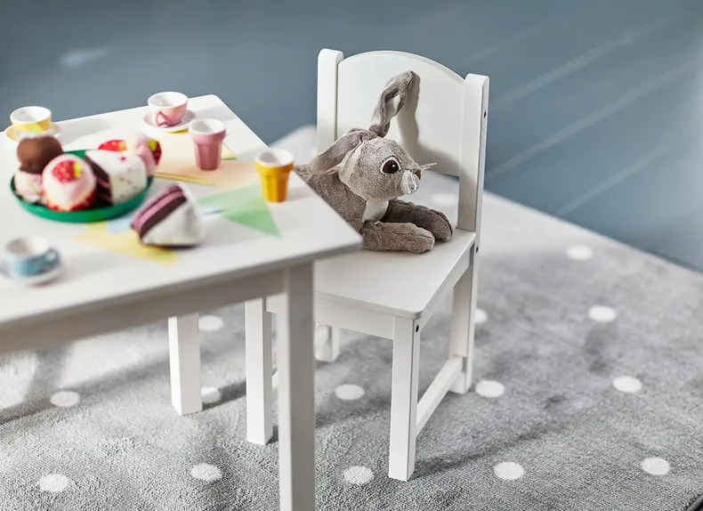 IKEA SUNDVIK СУНДВИК, стол детский, белый, 76x50 см 102.016.73 фото №5