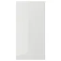 IKEA RINGHULT РІНГХУЛЬТ, дверцята, глянцевий світло-сірий, 40x80 см 403.271.38 фото