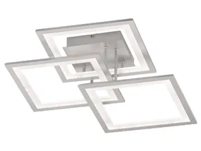 BRW Светодиодный трехточечный потолочный светильник Modesto LED серебристый 076418 фото