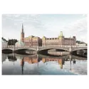 IKEA BILD БІЛЬД, постер, Міст Васа, Стокгольм, 70x50 см 005.532.51 фото thumb №1