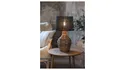 BRW Настільна лампа з ротанга Paglia коричнева та чорна 093759 фото thumb №2
