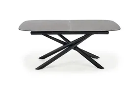 Кухонный стол раскладной HALMAR CAPELLO 180-240x95 см черный, серый фото