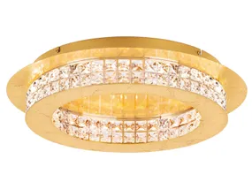 BRW Стельовий світлодіодний світильник Principe з диммером золотого кольору 086675 фото