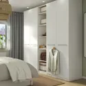 IKEA PAX ПАКС / FORSAND ФОРСАНД, гардероб, белый / белый, 250x60x236 см 494.943.35 фото thumb №2