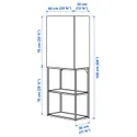 IKEA ENHET ЕНХЕТ, шафа, білий, 60x32x150 см 895.481.24 фото thumb №5