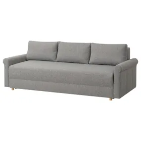 IKEA DÅNHULT ДОНХУЛЬТ, 3-місний диван-ліжко, сірий 005.724.62 фото