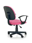 Крісло комп'ютерне офісне обертове HALMAR DARIAN BIS рожевий фото thumb №2