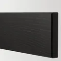 IKEA LERHYTTAN ЛЕРХЮТТАН, фронтальная панель ящика, чёрный цвет, 60x10 см 303.560.70 фото thumb №2
