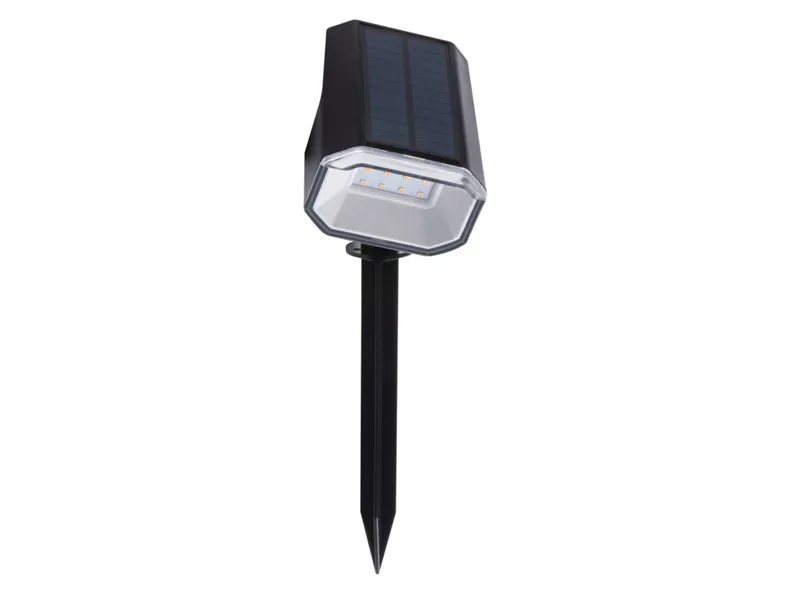 BRW Світлодіодна сонячна лампа KB SLR у пластиковому корпусі чорного кольору 093202 фото №6