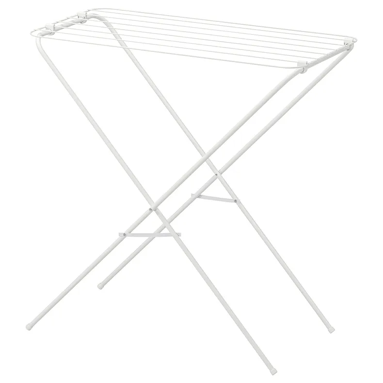 IKEA JÄLL ЄЛЛЬ, сушарка для білизни, приміщен/вулиц, білий 802.428.92 фото №1