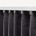 IKEA ANNAKAJSA АННАКАЙСА, затемняющие гардины, 2 шт., серый, 145x300 см 003.902.40 фото thumb №4