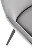 Кухонний стілець HALMAR K479 сірий, чорний фото thumb №6