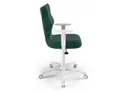 BRW Молодіжний поворотний стілець зелений, розмір 6 OBR_DUO_BIALY_ROZM.6_VELVET_05 фото thumb №2