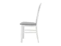 BRW Велюрове крісло Belia сіре/біле, Adel 6 Сірий/білий TXK_BELIA-TX098-1-TK_ADEL_6_GREY фото thumb №5
