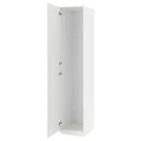 IKEA PAX ПАКС / FARDAL ФАРДАЛЬ, гардероб із 1 дверцятами, білий/глянцевий/білий, 50x60x236 см 799.054.96 фото