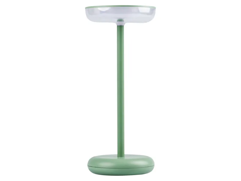 BRW Настольная светодиодная лампа Fluxy с диммером зеленая 092946 фото №1