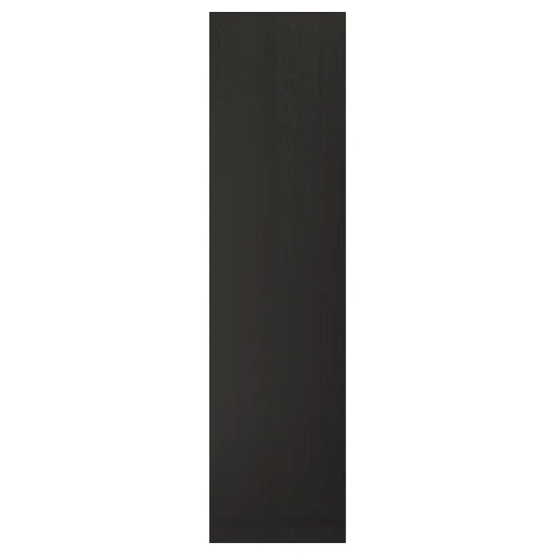 IKEA LERHYTTAN ЛЕРХЮТТАН, накладная панель, чёрный цвет, 62x240 см 303.560.89 фото №1
