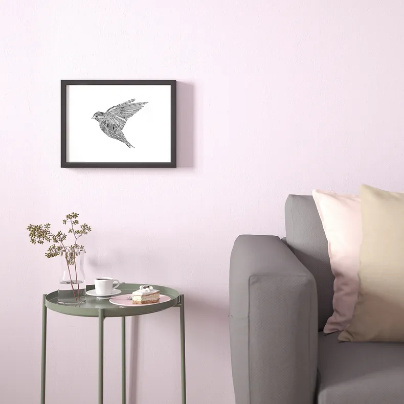 IKEA BILD БИЛЬД, постер, Черная птица, 40x30 см 604.360.99 фото №3