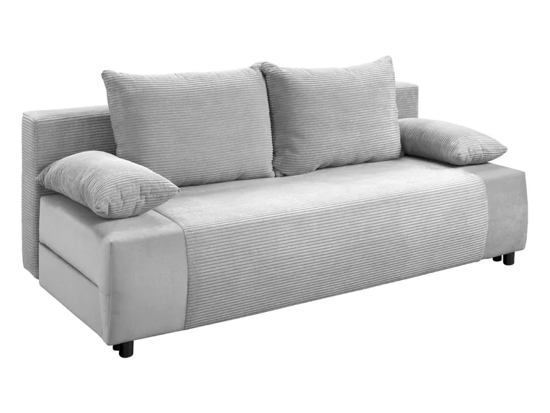 BRW Трехместный диван Gapi раскладной диван с ящиком для хранения велюр вельвет серый, Посо 55 SO3-GAPI-LX_3DL-G2_BD5E05 фото №2