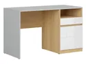 Письменный стол BRW Nandu, 120х57 см, светло-серый / дуб польский / белый глянцевый BIU1D1S-JSZ/DP/BIP фото thumb №1