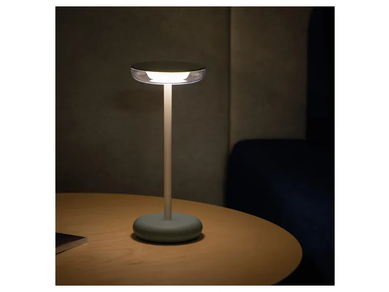 BRW Настільна світлодіодна лампа з диммером синього кольору 092948 фото №2
