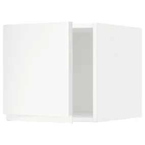 IKEA METOD МЕТОД, верхня шафа, білий / Voxtorp матовий білий, 40x40 см 394.571.21 фото