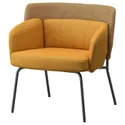 IKEA BINGSTA БІНГСТА, крісло, Віссле темно-жовтий / Кабуса темно-жовтий 404.556.49 фото thumb №1