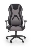Крісло комп'ютерне офісне обертове HALMAR JOFREY чорний / сірий фото thumb №9