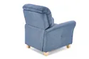 Крісло м'яке HALMAR BARD темно-синій фото thumb №4