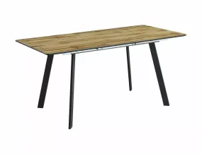 Стол обеденный раскладной SIGNAL Bari 120(160)х80 см, дуб артизан фото