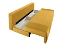 BRW Трехместный диван-кровать Gapi с ящиком для хранения велюровый вельвет желтый SO3-GAPI-LX_3DL-G2-POSO_43 фото thumb №5