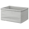 IKEA BAXNA БАКСНА, органайзер, сірий / білий, 26x34x18 см 004.862.90 фото thumb №1