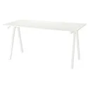 IKEA TROTTEN ТРОТТЕН, письмовий стіл, білий, 160x80 см 994.295.59 фото thumb №1